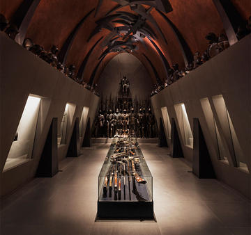 A new touch of light for Arnaldo Pomodoro's Armoury